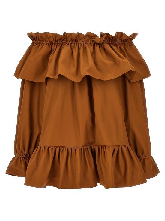 ワンピース SAINT LAURENT Women Short Skirts 820312Y3A992498 Brown