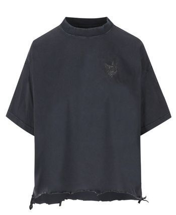 Nail Polish クロップド Tシャツ