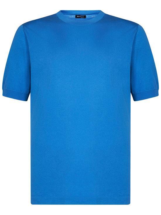 Tシャツ・カットソー KITON Men Sweater UMK0441K19 2001 Blue
