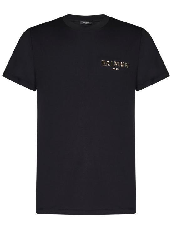 Tシャツ・カットソー BALMAIN Men T Shirts EH1EF000GD84 EAD Black