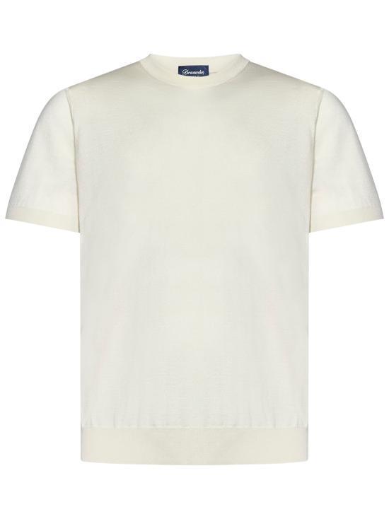 Tシャツ・カットソー DRUMOHR Men T Shirts D0KK303 105 White