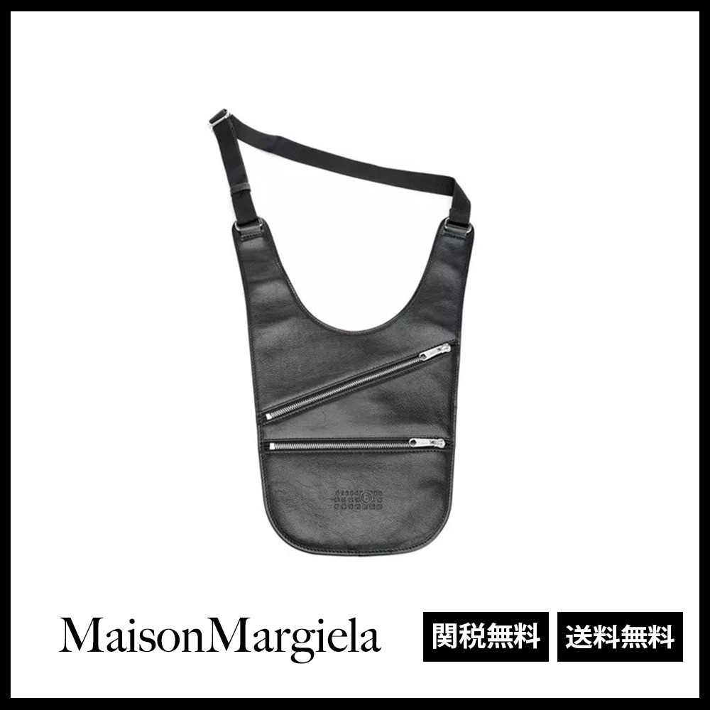 Maison Margiela MM6 関税込 レザー ショルダーバッグ