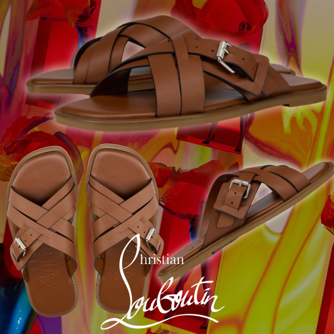 即対応【Christian Louboutin】Emircross - カーフレザー
