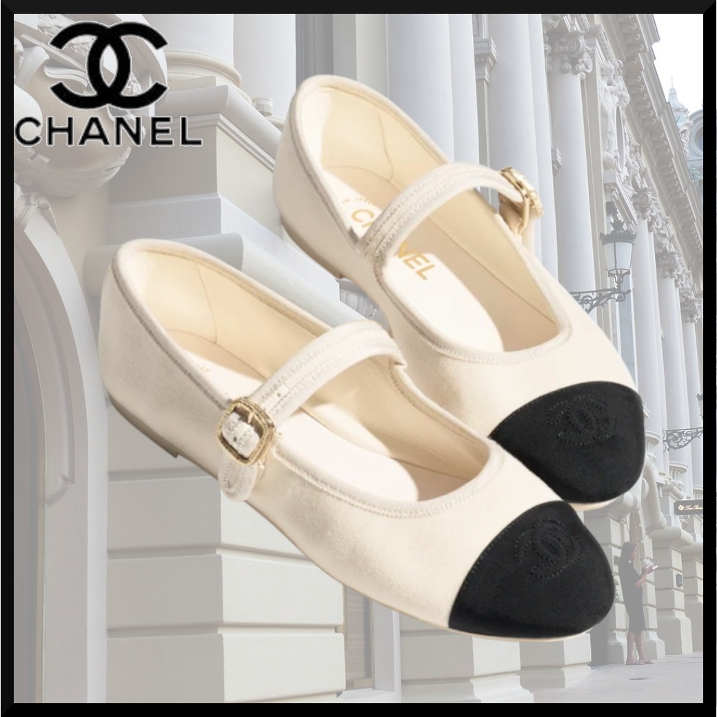 【歩きやすくて可愛い】CHANEL メリージェーン