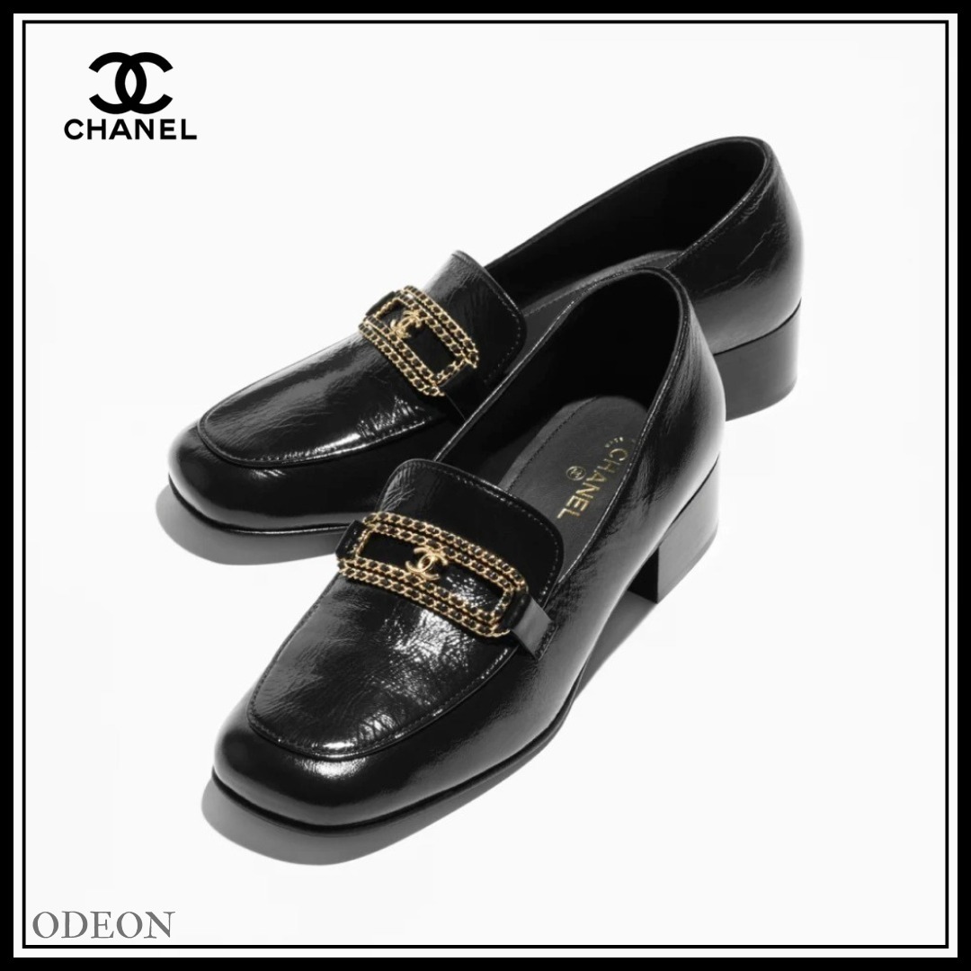 *大人エレガント♪*【CHANEL】人気ローファーCCロゴ