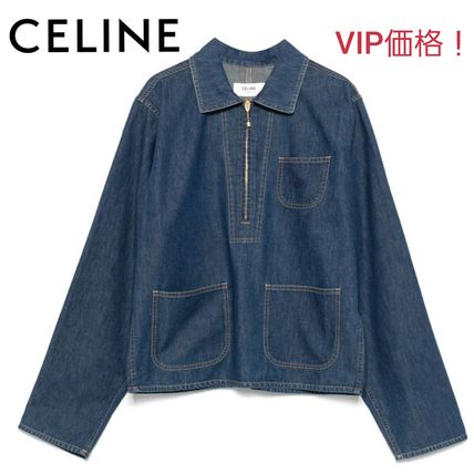 ブルー（青）系 CELINE(セリーヌ) ブラウス・シャツ(レディース