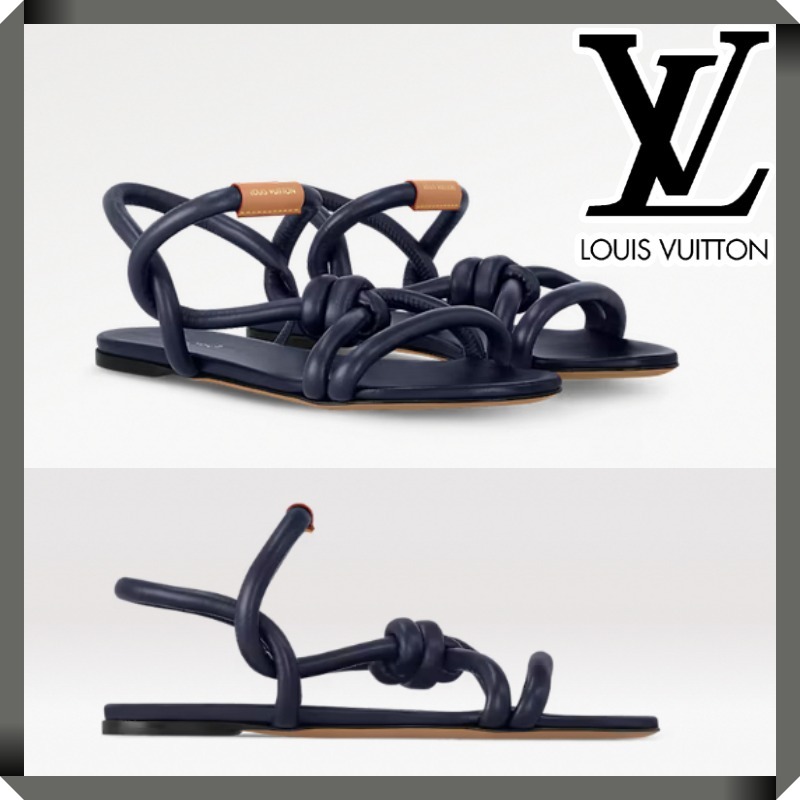 人気★Louis Vuitton★リヴァージュ サンダルでリゾートスタイル