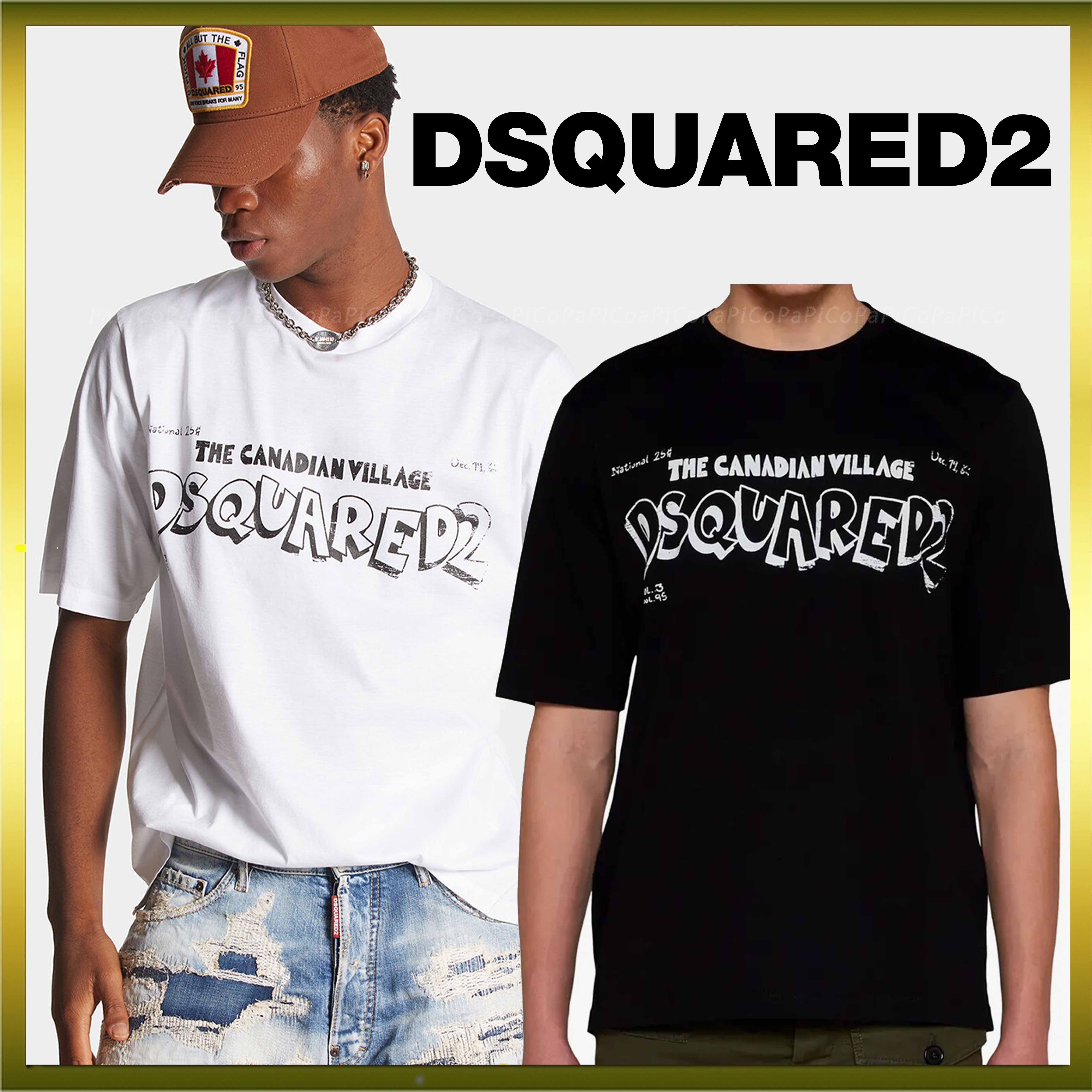 【VIP価格！関税送料込】DSQUARED2 スケーターロゴ Tシャツ