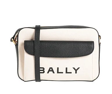 【SALE!!】BALLYショルダーバッグ カメラ オフホワイト キャメル