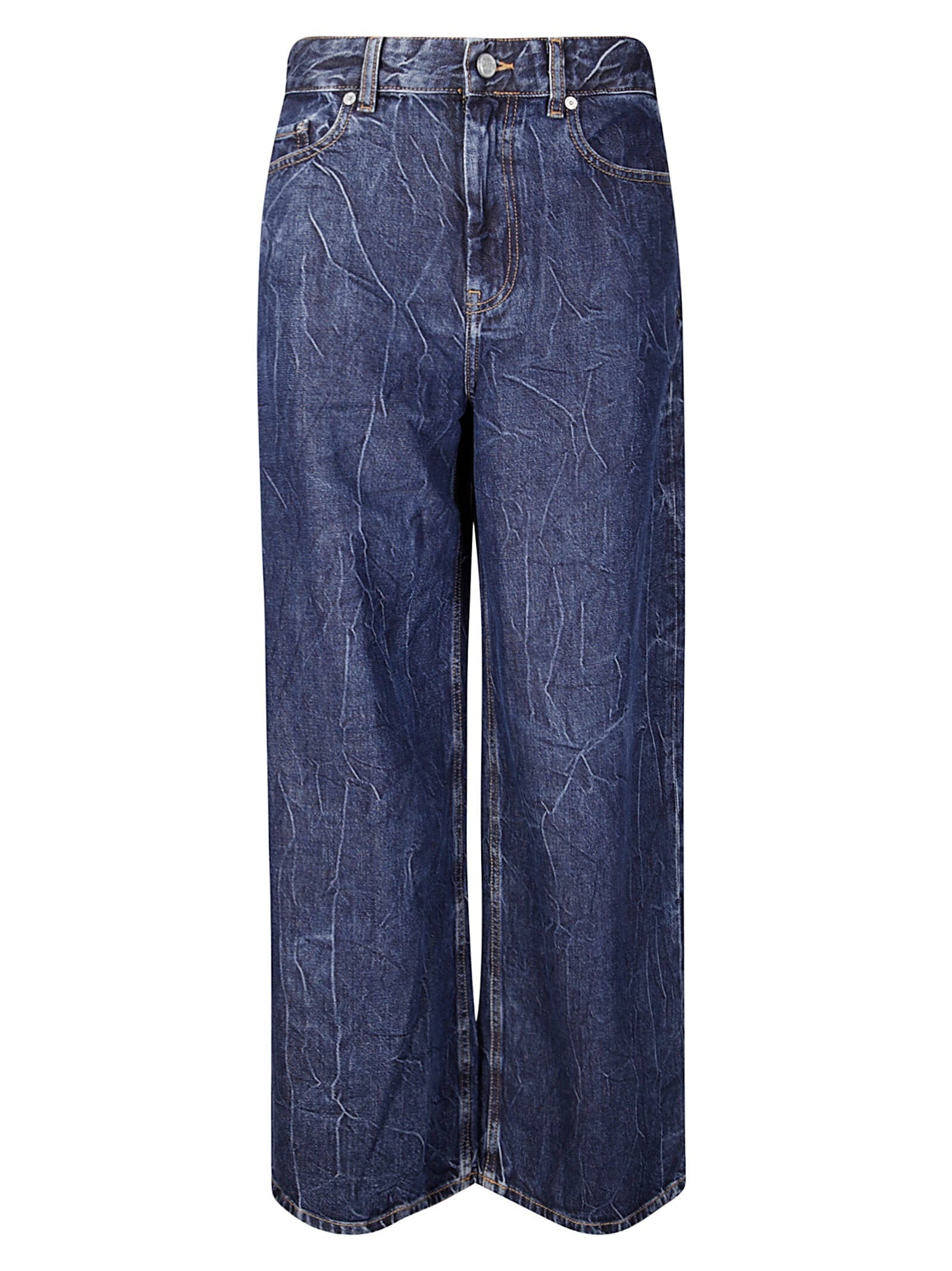 【送料&関税込】Ganni Crinkled Future Denim Marri