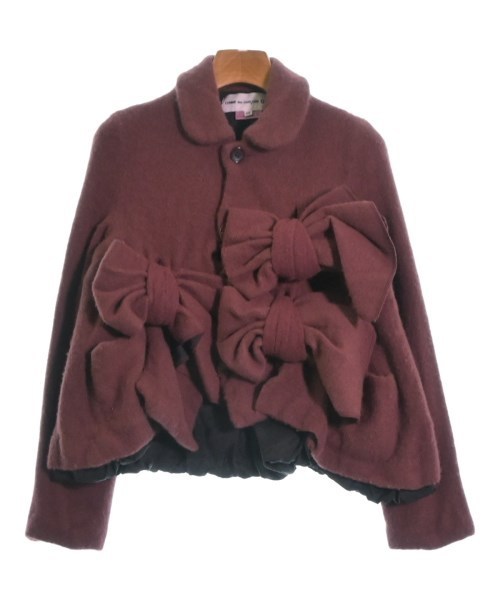 COMME des GARCONS GIRL カジュアルジャケット 赤 2023723S0181