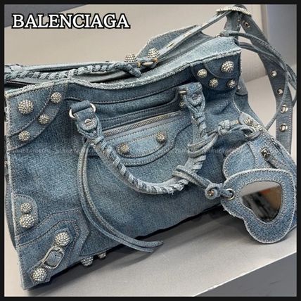 ブルー（青）系 BALENCIAGA LE CAGOLE(バレンシアガ ル カゴール