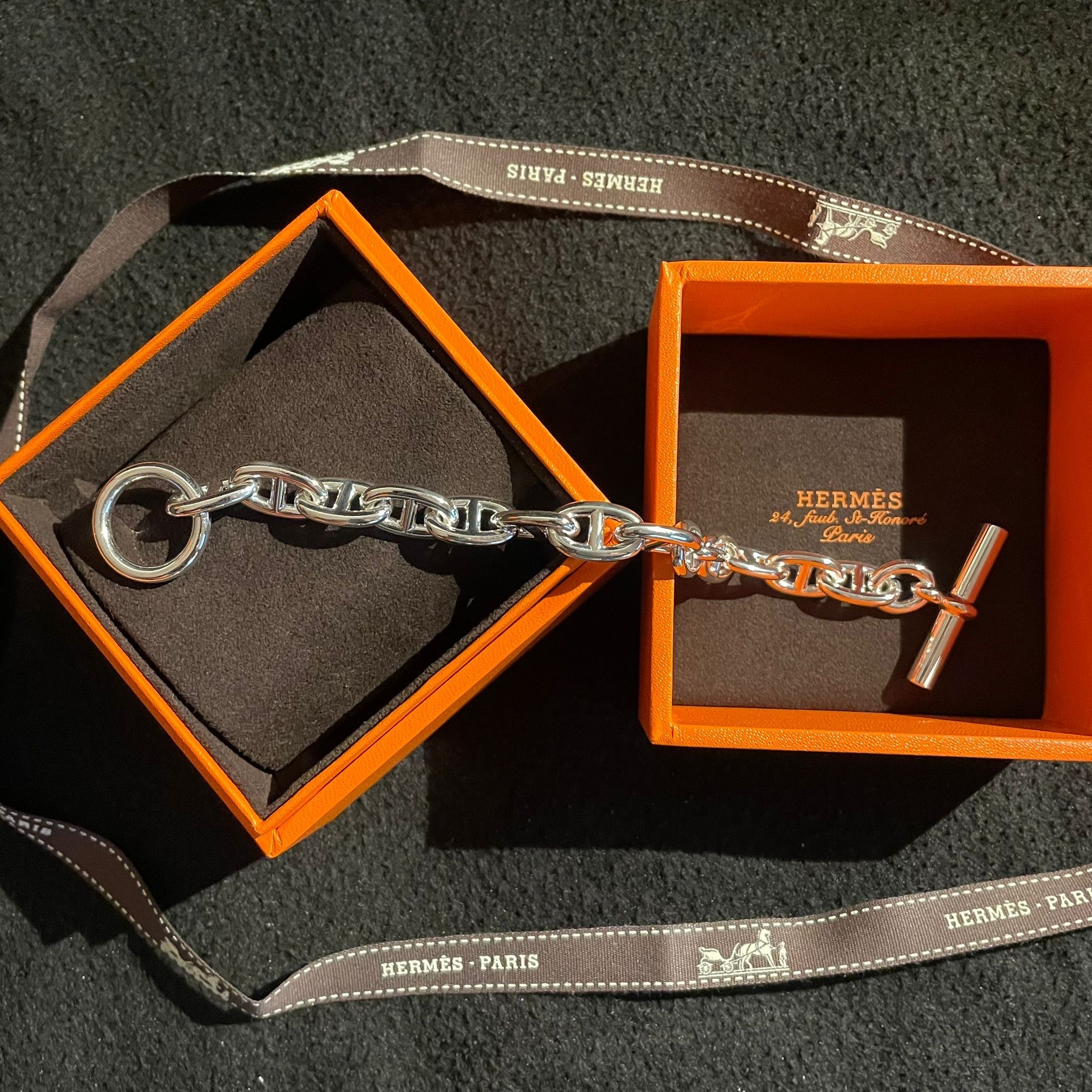 【手首輝く逸品】エルメス《シェーヌダンクル》ブレスレット PM