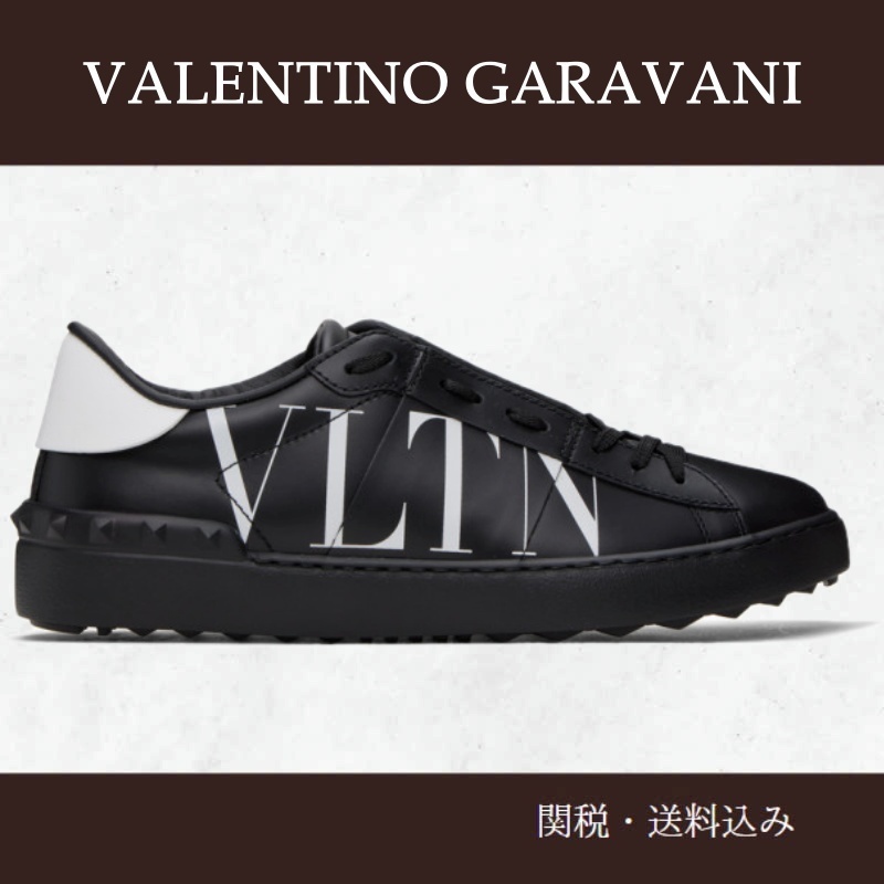 Valentino Garavani★ブラック Open スニーカー