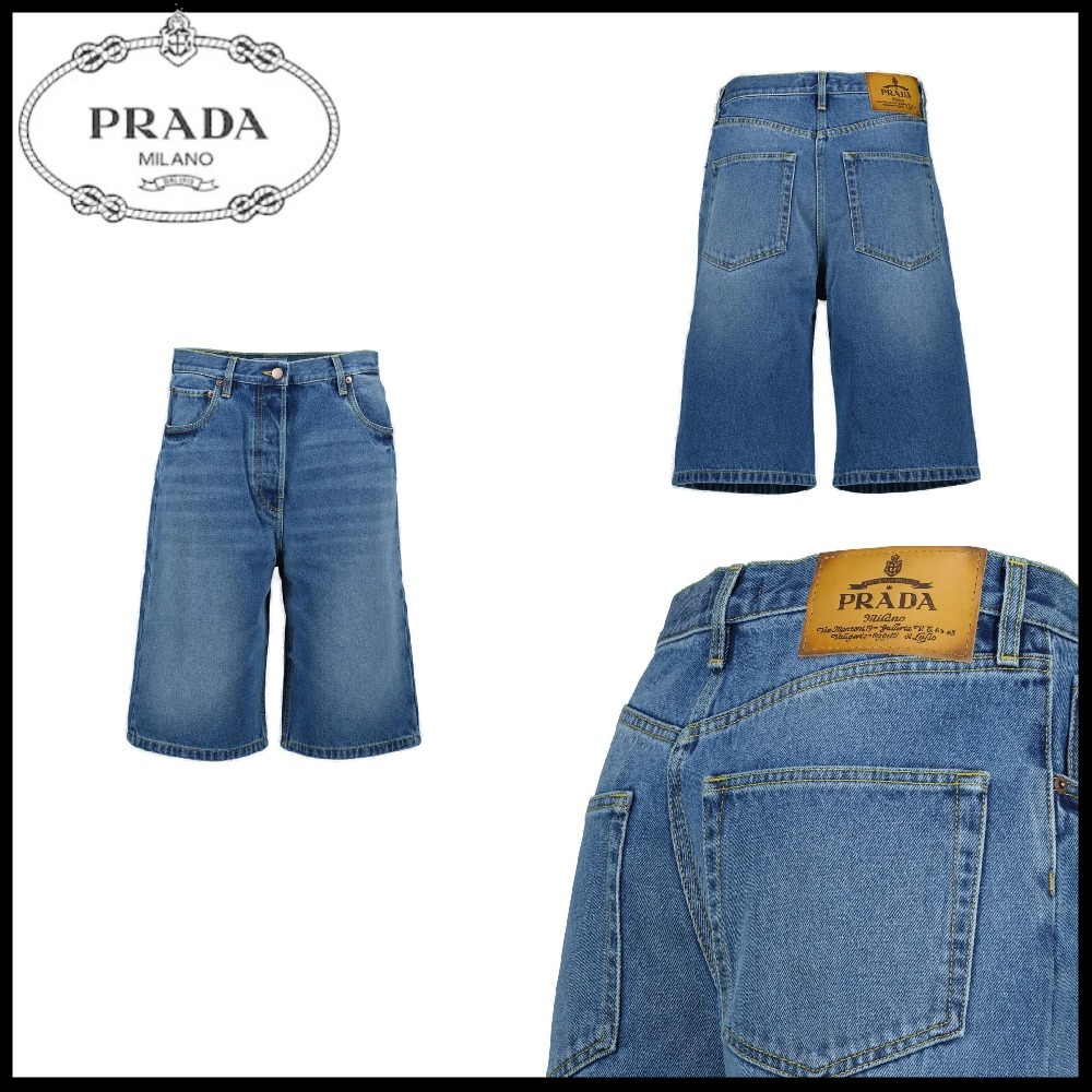 【PRADA】デニム ショートパンツ関税込み SALE