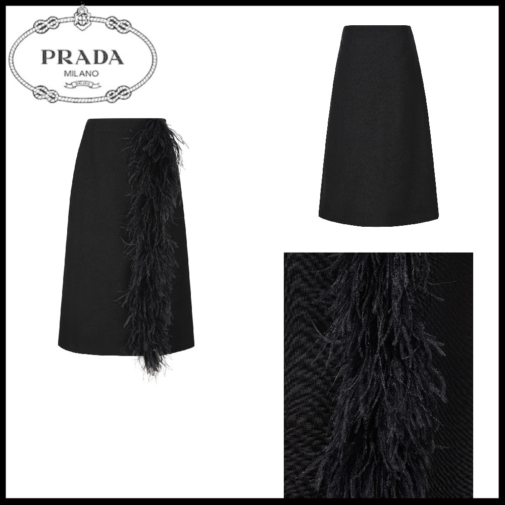 【PRADA】ハイウエスト スカート関税込み SALE
