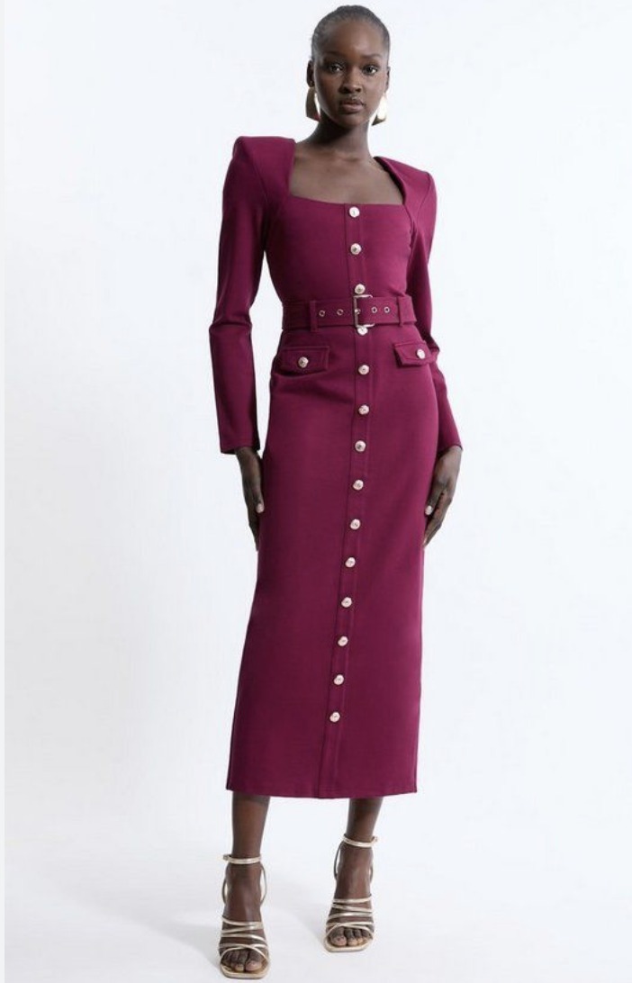 関税送料込★SALE★完売間近ラスト★KarenMillen★Ponteドレス
