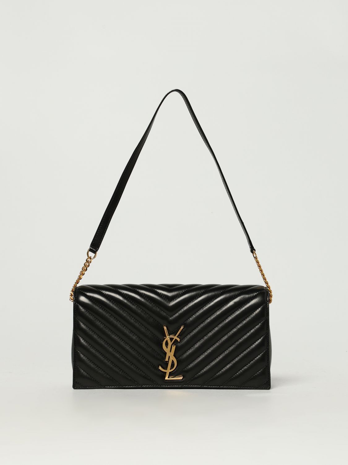 ショルダーバッグ・ポシェット SAINT LAURENT Woman Shoulder bag Black 6606181ELX1 1000