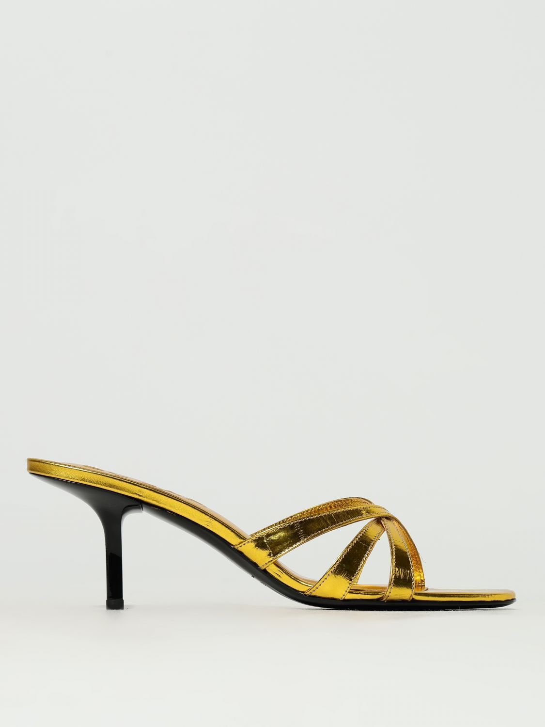 シューズ・サンダルその他 BY FAR Woman Shoes Gold MWFHO020CL035ME033PL ME033