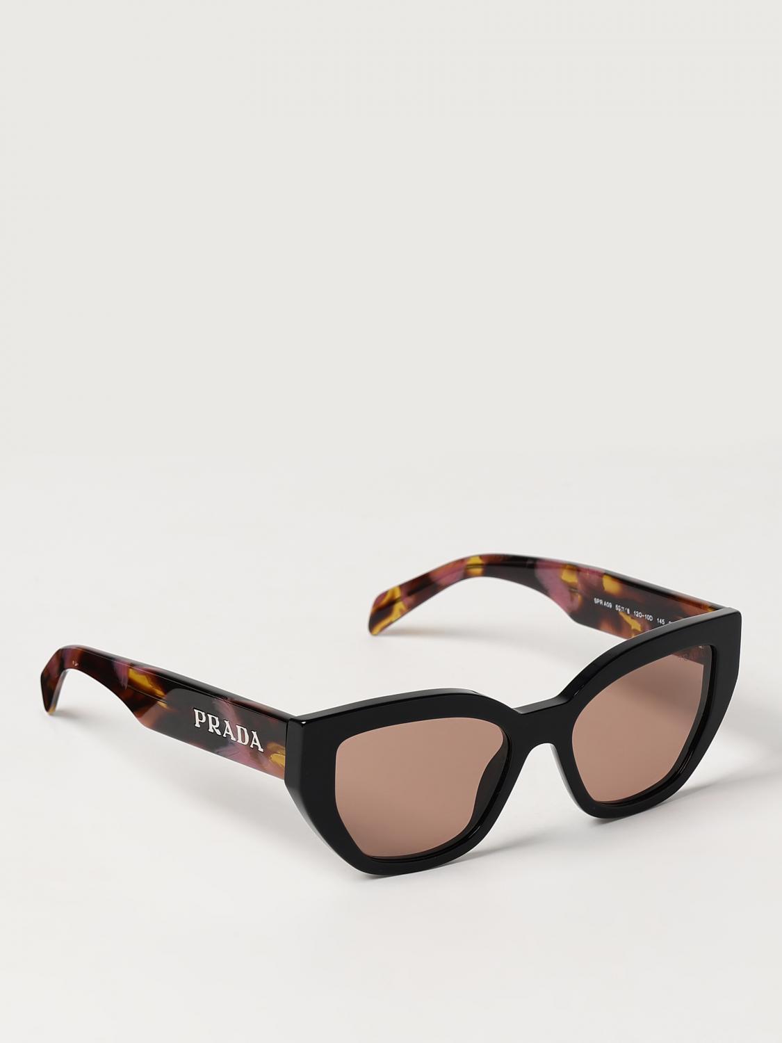 サングラス PRADA Woman Sunglasses Black SPR A09 12O-10D