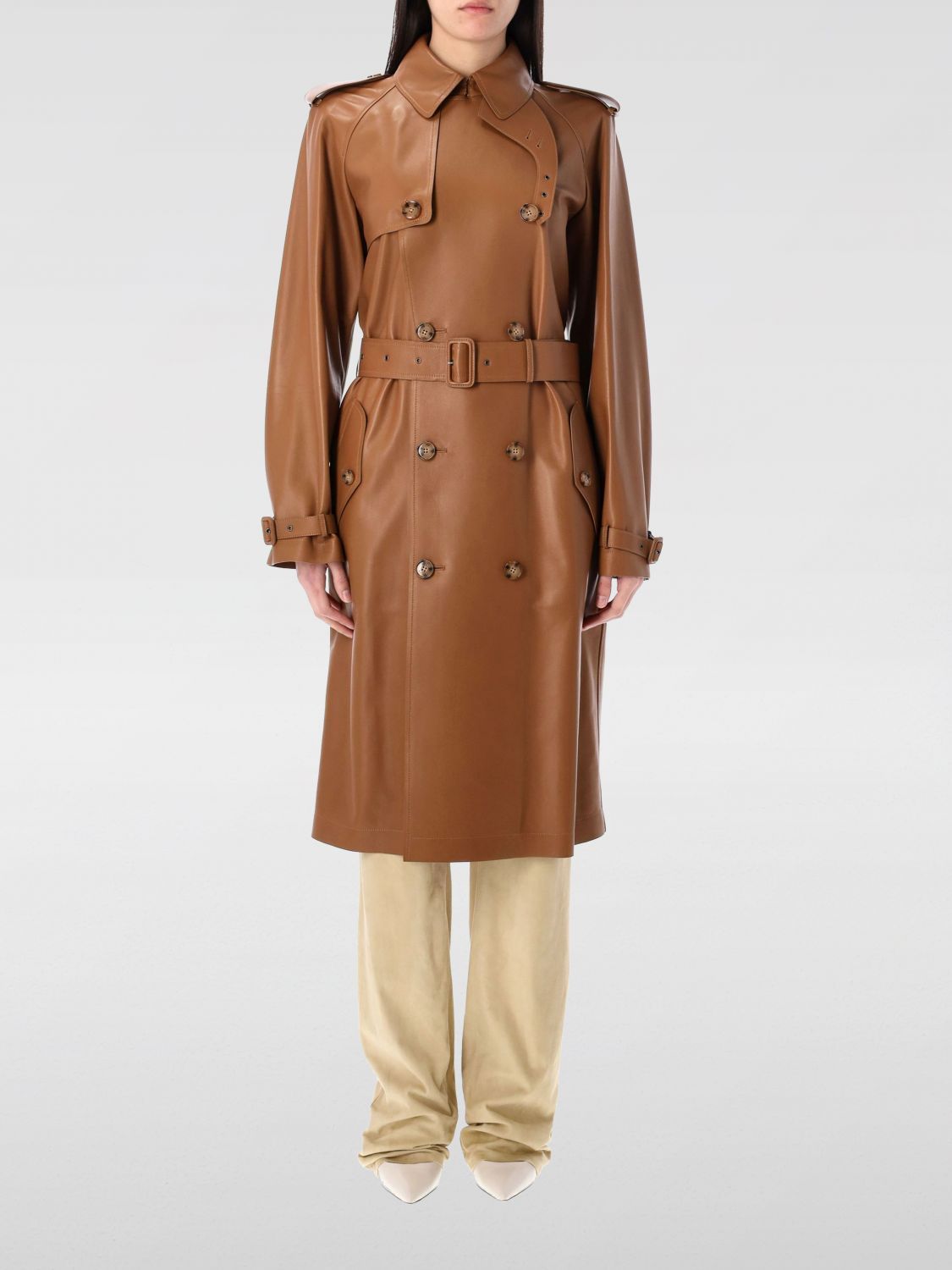 コート POLO RALPH LAUREN Woman Coat Brown 290965605 001