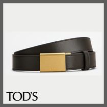関税込☆【TOD’S】トッズ レザーベルト