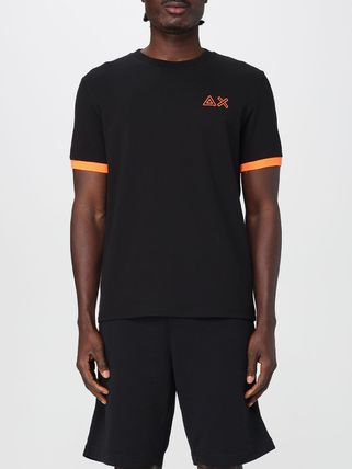 Tシャツ・カットソー SUN68 Men T-shirt Black T35118 11 SUN68(サンシックスティーエイト) Tシャツ・カットソー(メンズ