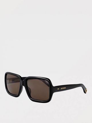 【JACQUEMUS】ジャックムス サングラス ブラック ブラック（黒）系 JACQUEMUS(ジャックムス) サングラス(メンズ