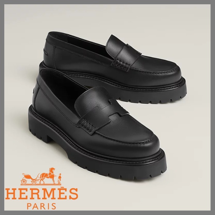 エレガント★【HERMES】Klement モカシン