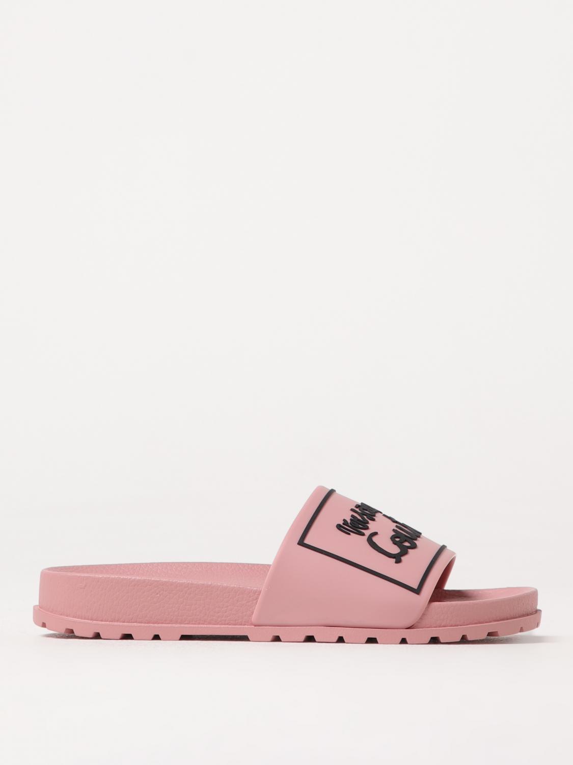 シューズ・サンダルその他 VERSACE Woman Flat sandals Pink 78VA3SQ271352 489