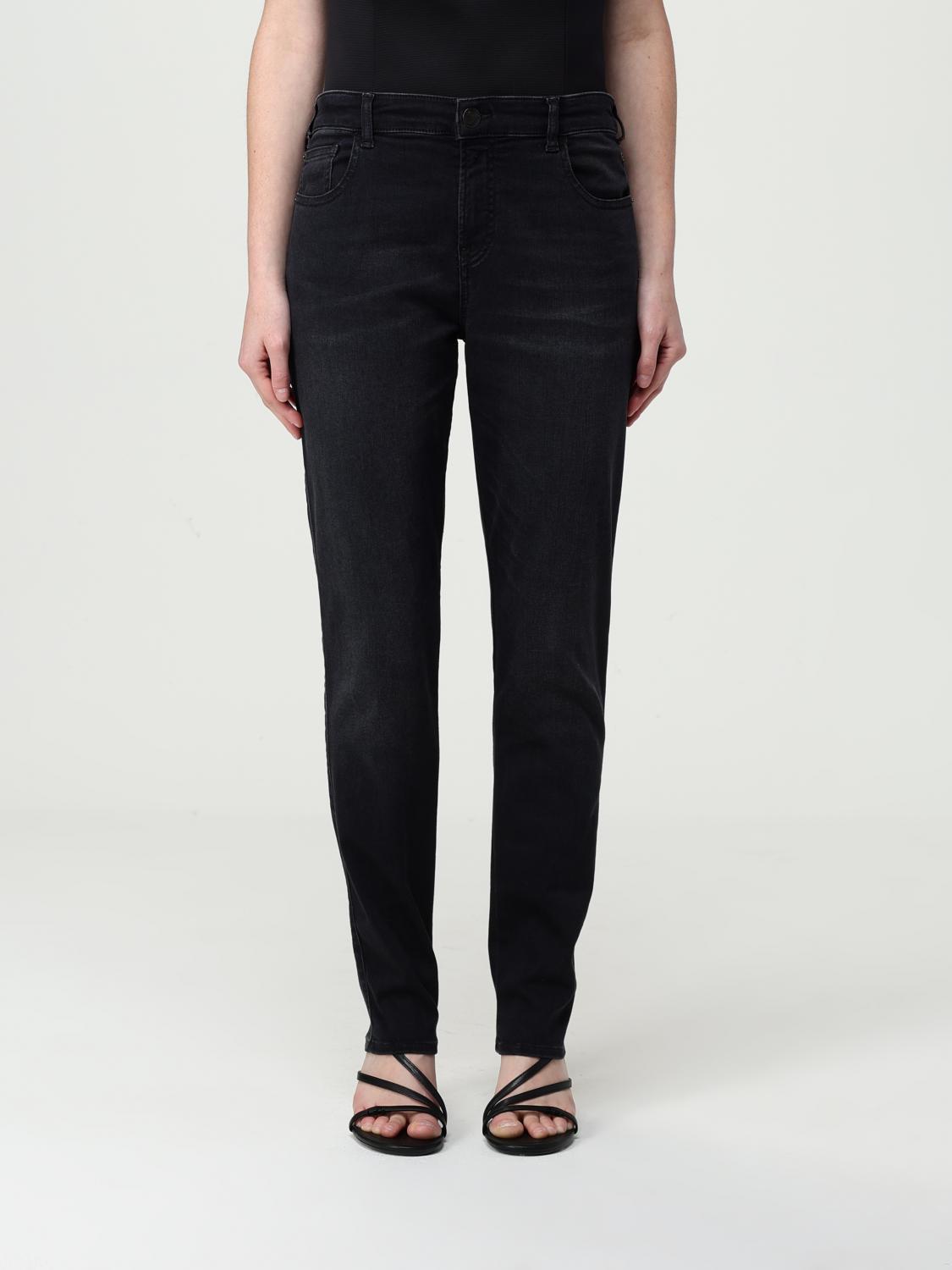 デニム・ジーパン EMPORIO ARMANI Woman Jeans Black EW001499AF12677 MC002