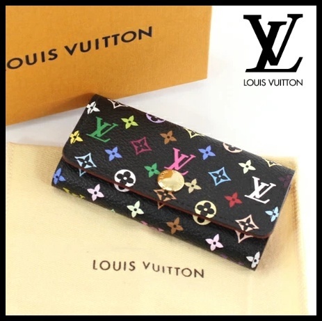 希少★Louis Vuitton キーケース ミュルティクレ4 マルチカラー