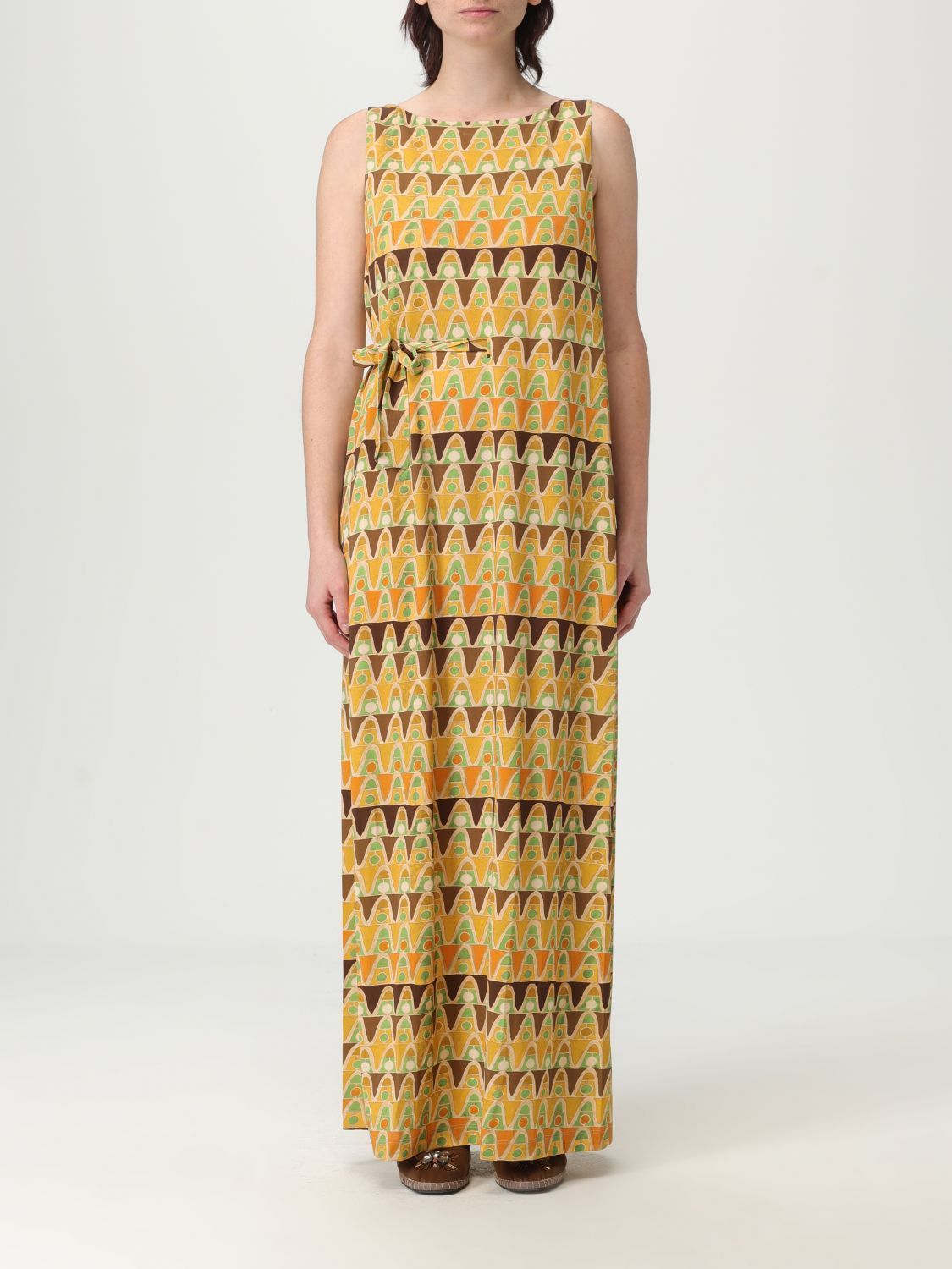 ワンピース MALIPARMI Woman Dress Yellow JF664870230 A7078