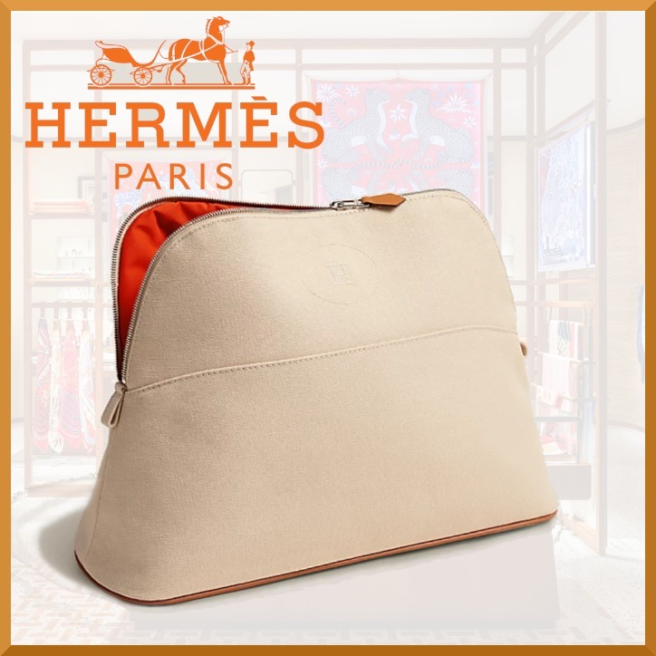 【大容量☆】Hermes エルメス ポーチ Trousse Bolide 31