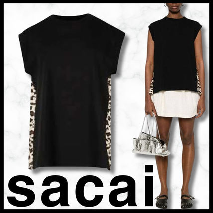 sacai サカイ コート 22-06130 サイズ:2 レオパード柄コート