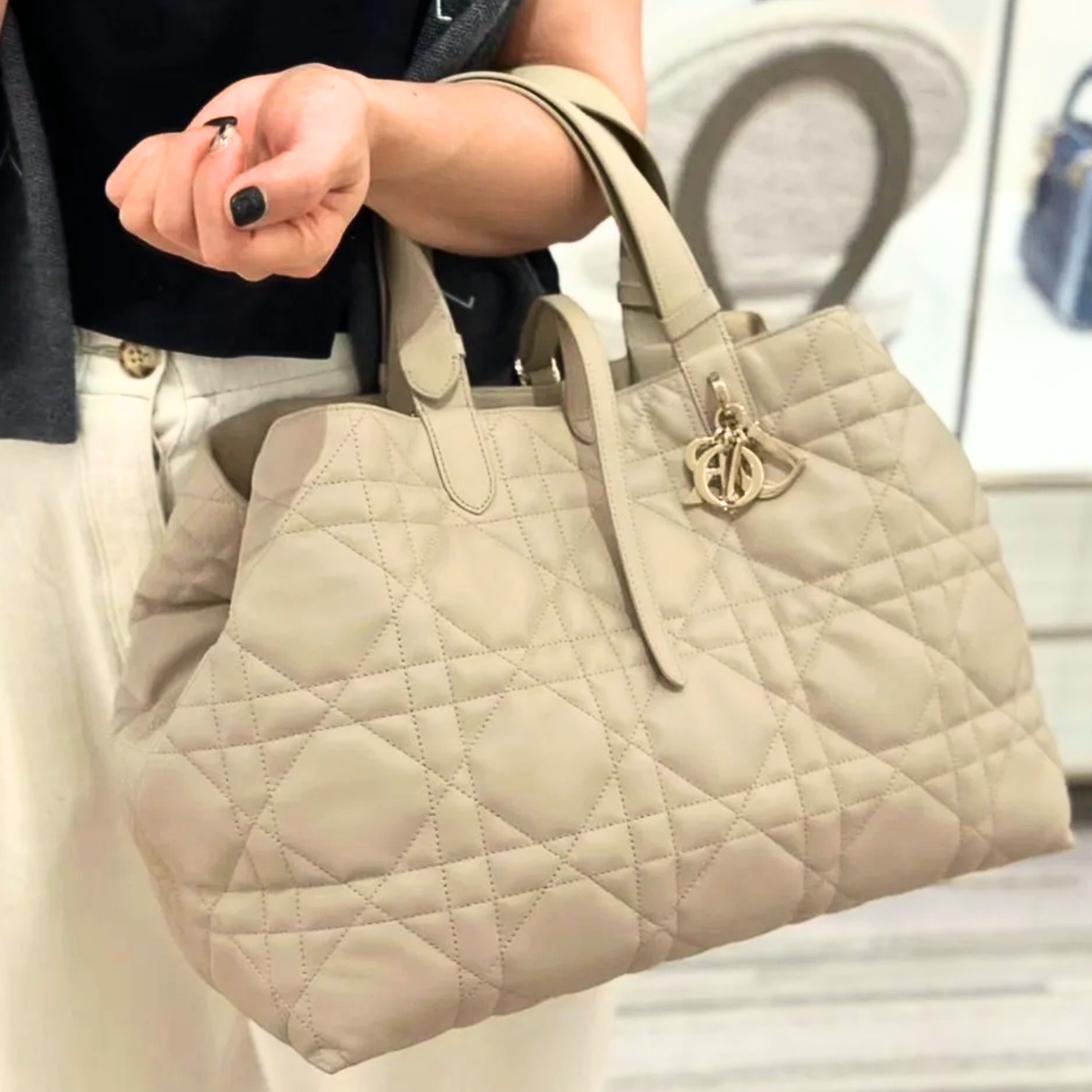 【実用的♡大人気】Dior Toujours バッグ ラージ