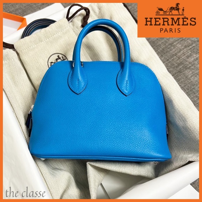 【お洒落デザイン♪】HERMES ボリード 1923 ミニ 2wayバッグ