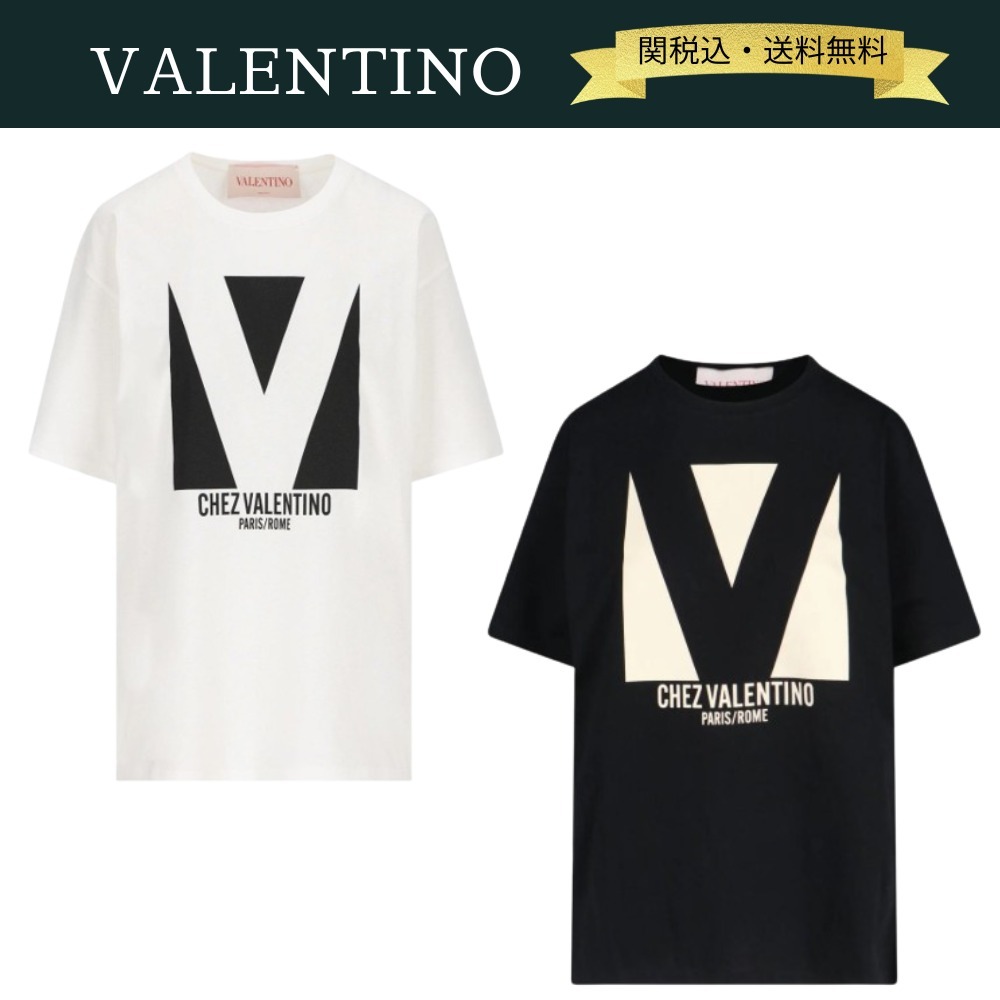 【関税・送料込】VALENTINO Chez オーバーサイズ Tシャツ
