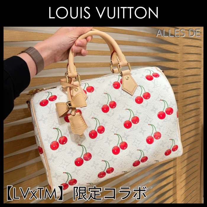 【LV×TMチェリー】LOUIS VUITTON スピーディ バンドリエール 30