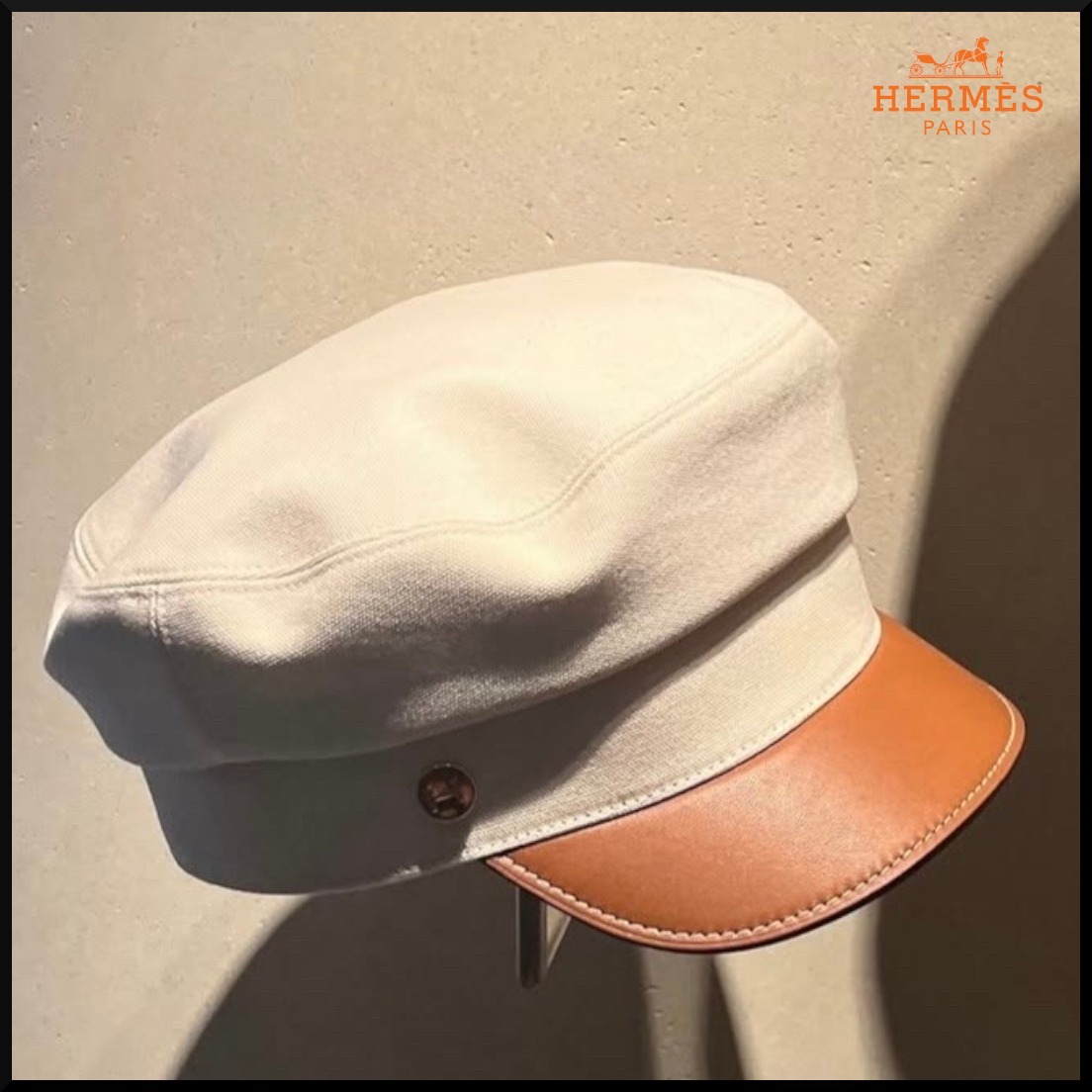 【大人かわいい★】Hermes キャップ《Giulietta Code》