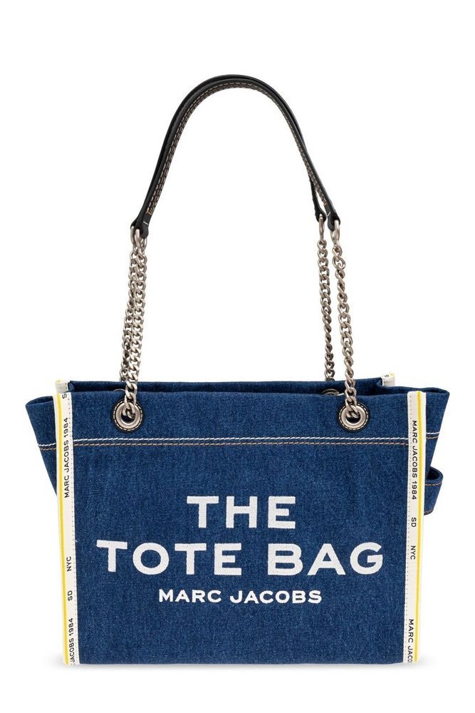 Marc Jacobs デニムチェーンミディアムトートバッグ