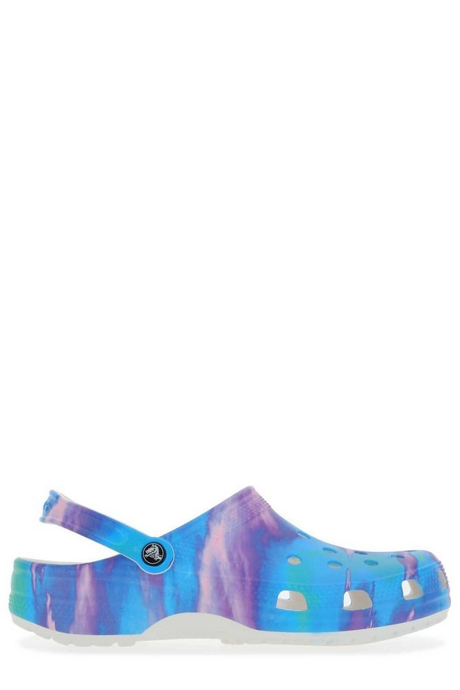 Crocs グラフィックプリントスリッポンクロッグ
