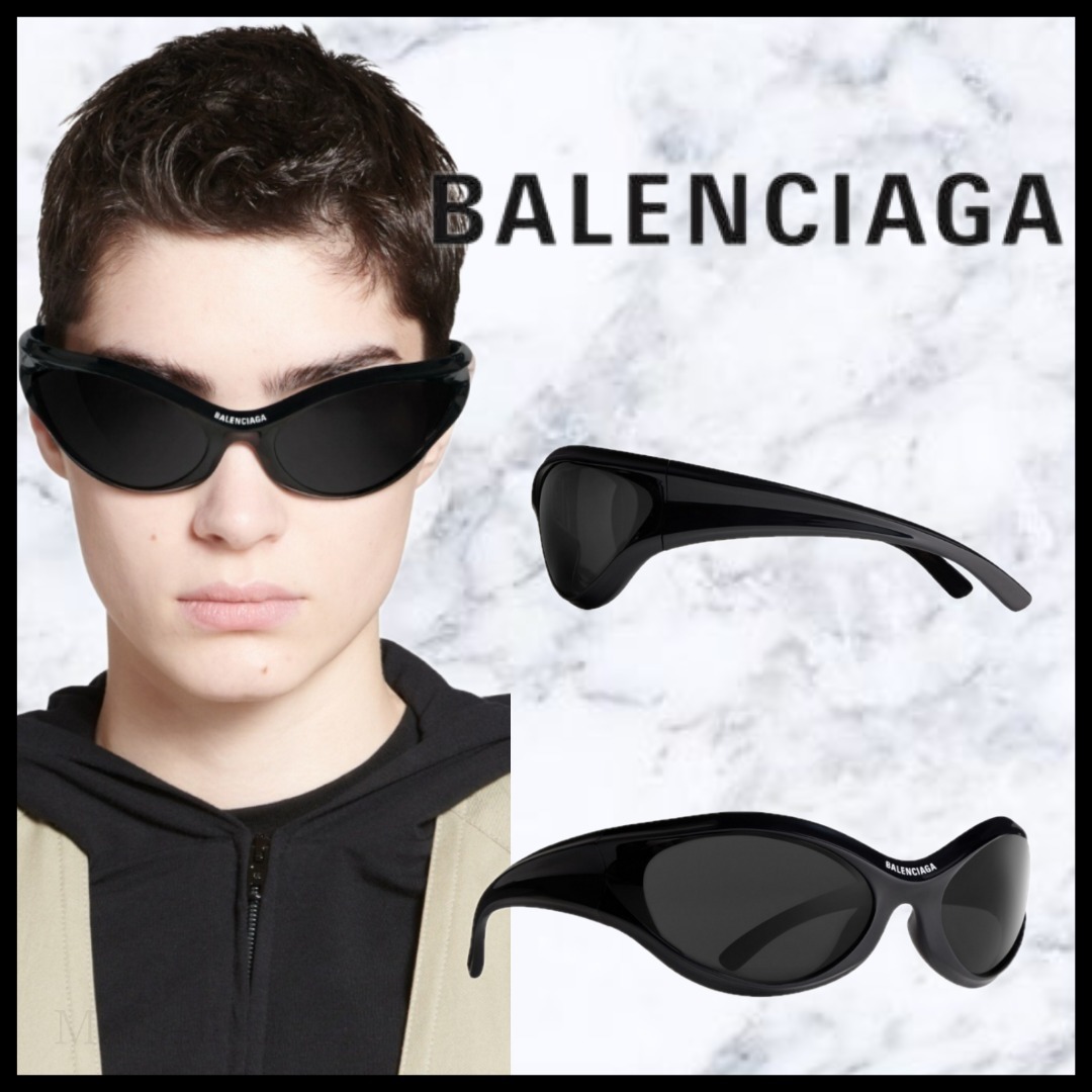 ★BALENCIAGA★ DYNAMO ROUND サングラス 773388 T0007 1000