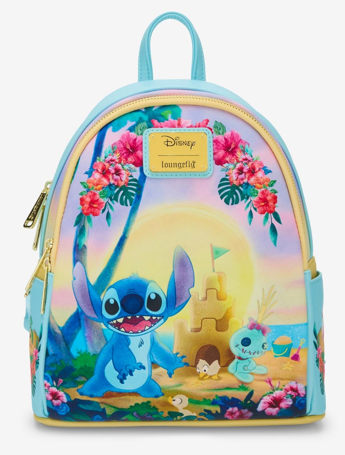 【Loungefly】Disney スティッチ ビーチ ミニ バックパック