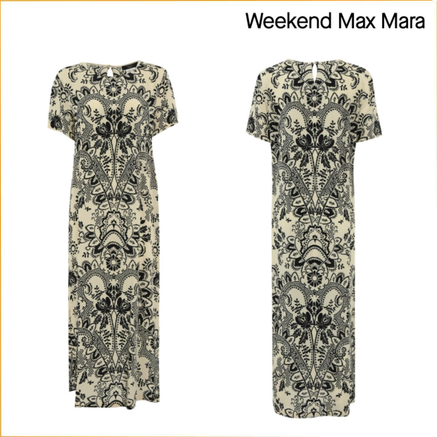 Weekend Max Mara ヴェラ シルク クレープデシン ドレス