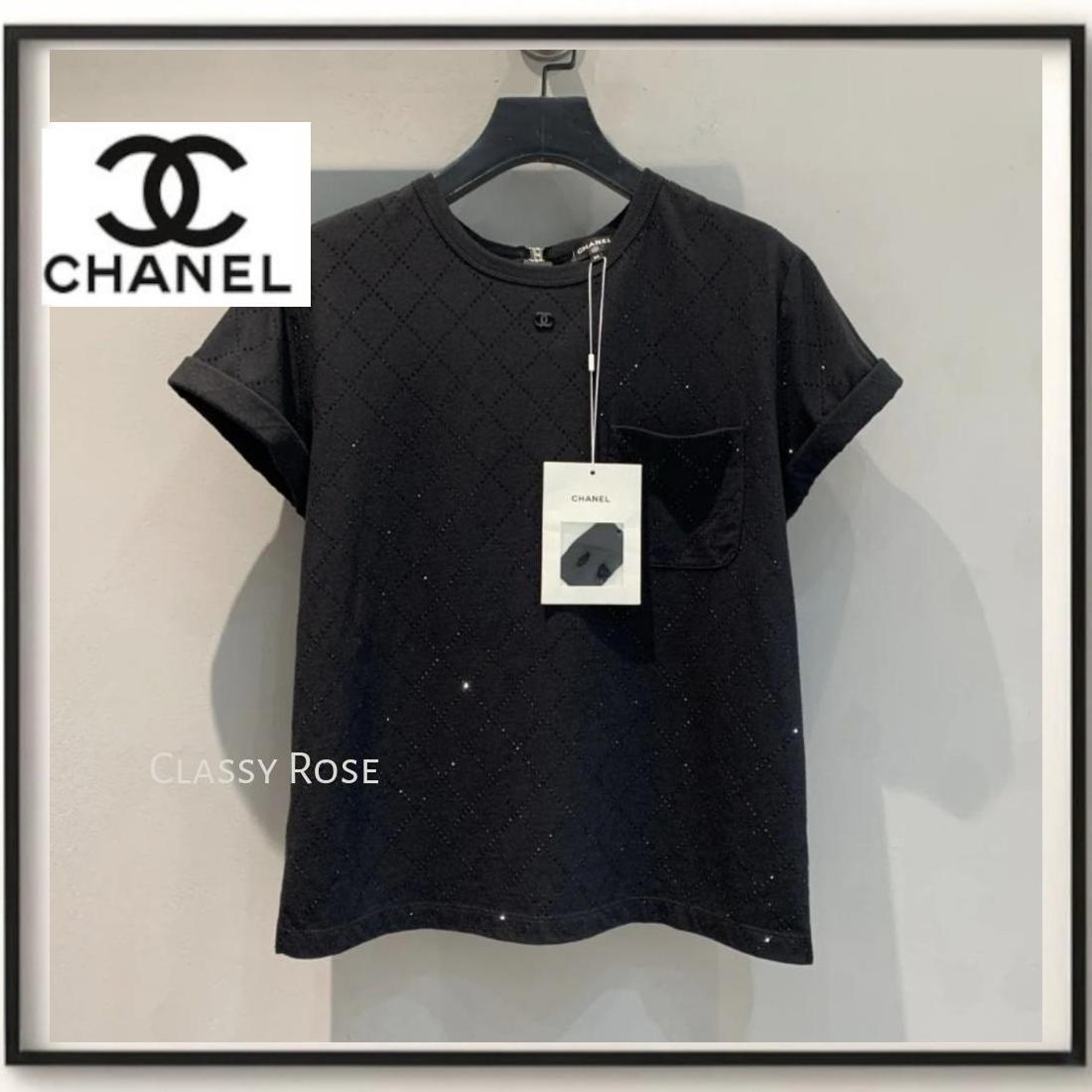 【CHANEL★シンプルでもお洒落に】》シャネル Tシャツ