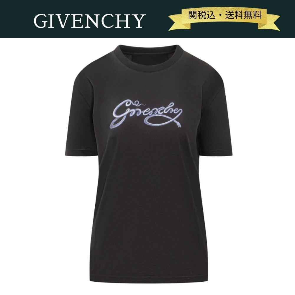 【関税・送料込】GIVENCHY スネークロゴ 半袖Tシャツ