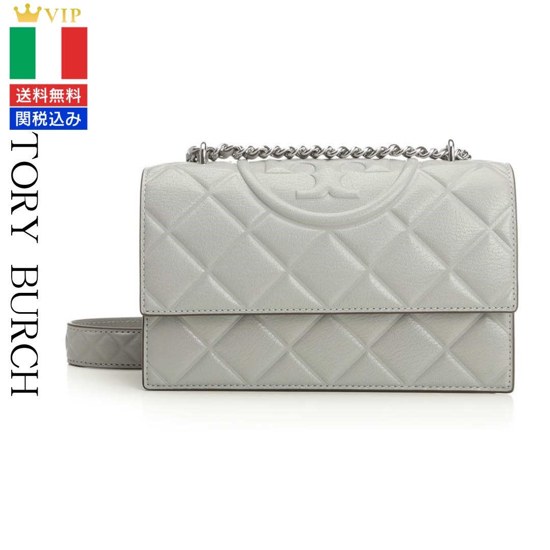 VIP【関税送料無料】希少 Tory Burch Fleming shopping bag