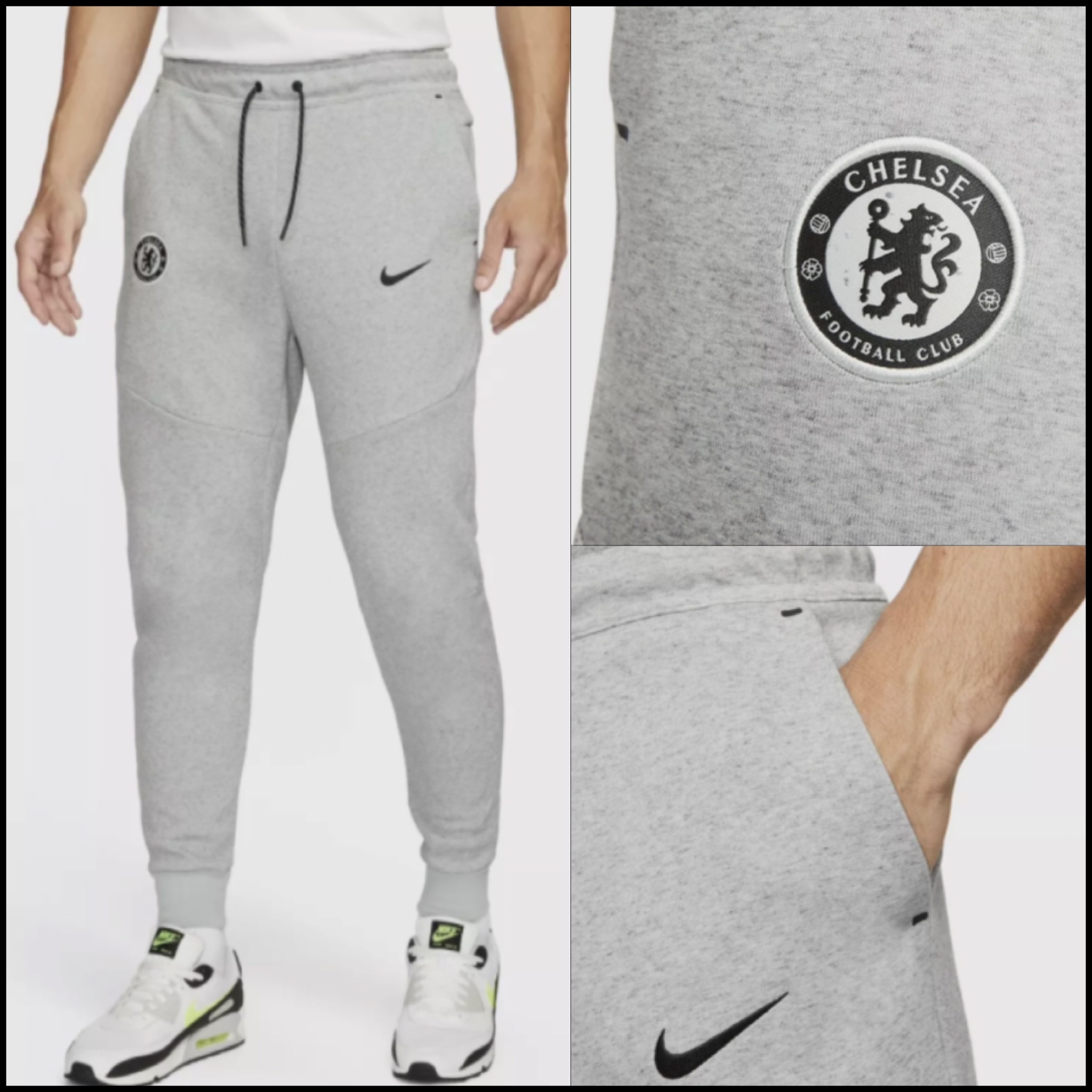 国内配送【Nike】Chelsea FC テックフリース ジョガーパンツ