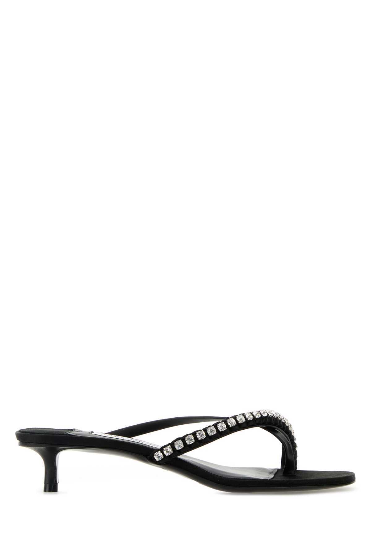 サンダル・ミュール Jimmy Choo SANDAL (DILA35GZM BLACKCRYSTAL)